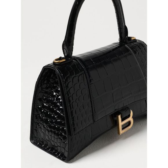 Balenciaga Hourglass Leather Black - Picture 4 of 5